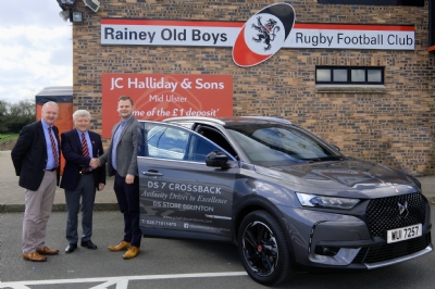 JC Halliday & Sons Mid-Ulster sponsors of Rainey Old Boys R.F.C.